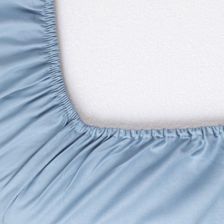 Lenzuolo inferiore cotone tinta unita