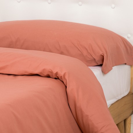 Copripiumino cotone tinta unita