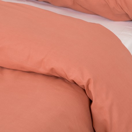 Copripiumino cotone tinta unita