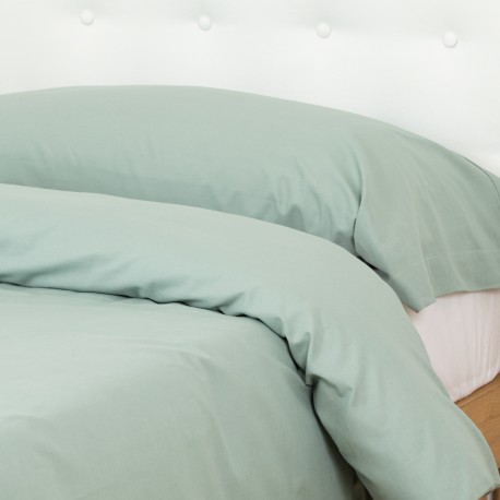 Copripiumino cotone tinta unita