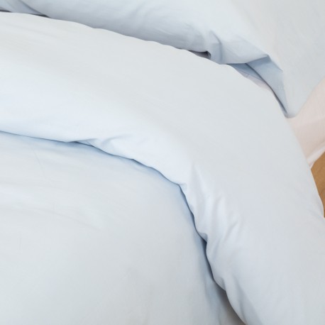 Copripiumino cotone tinta unita