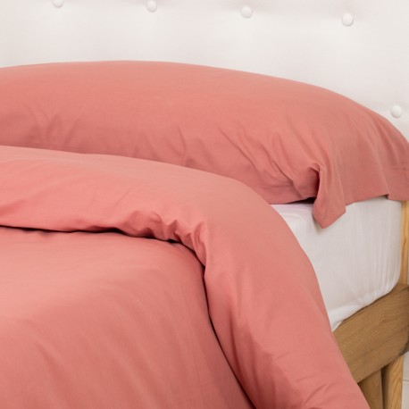 Copripiumino percalle tinta unita