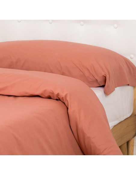 Copripiumino percalle tinta unita