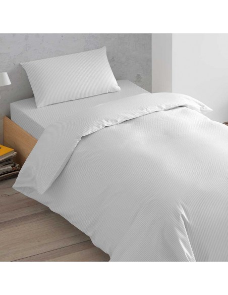 Copripiumino in raso tinta unita