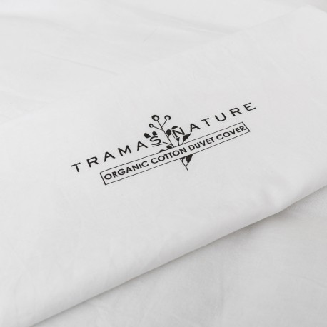 Copripiumino cotone organico tinta unita