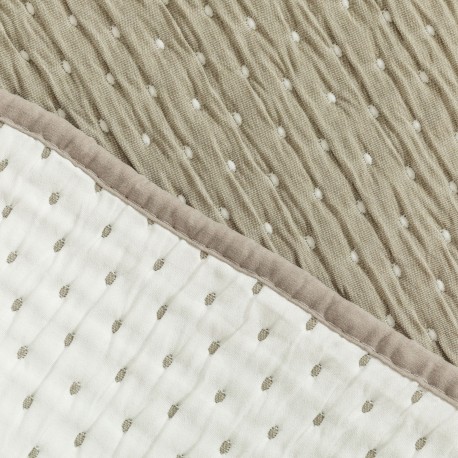 Copriletto doppio tessuto jacquard Punto