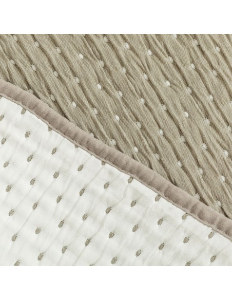 Copriletto doppio tessuto jacquard Punto Copriletto doppio tessuto jacquard Punto