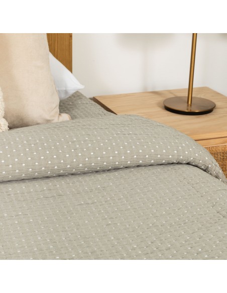 Copriletto doppio tessuto jacquard Punto Copriletto doppio tessuto jacquard Punto