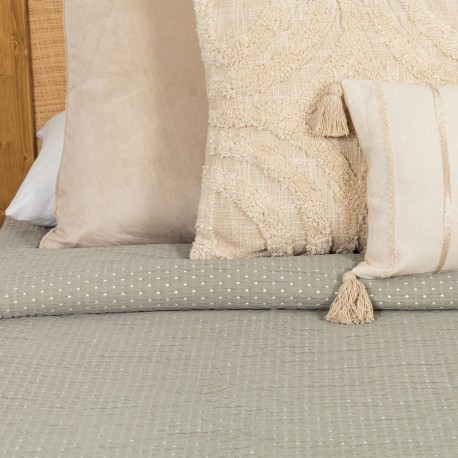 Copriletto doppio tessuto jacquard Punto