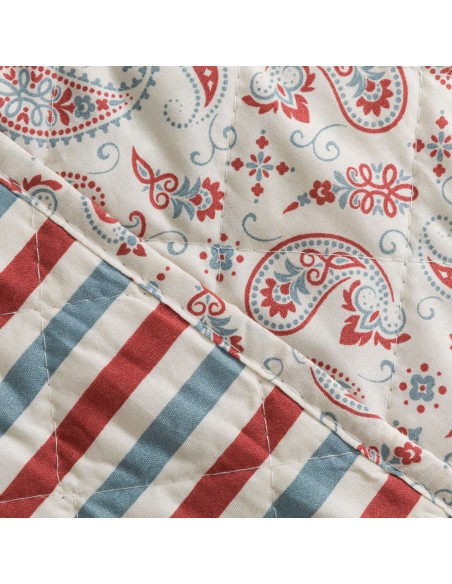 Copriletto bouti Campiña indaco