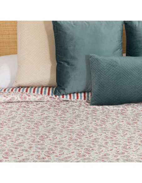 Copriletto bouti Campiña indaco