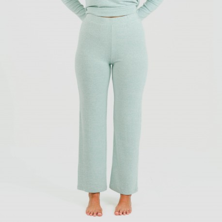 Pigiama maglia extra morbida tinta unita