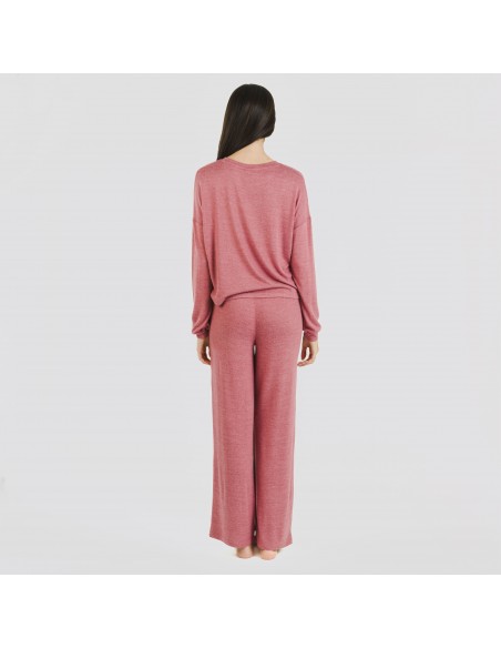 Pigiama maglia extra morbida tinta unita Pigiama maglia extra morbida tinta unita