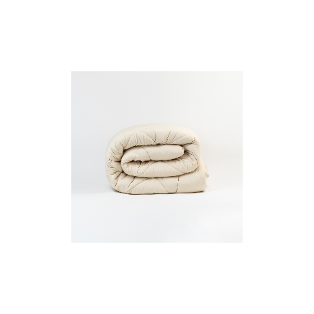 Trapunta effetto consumato tinta unita