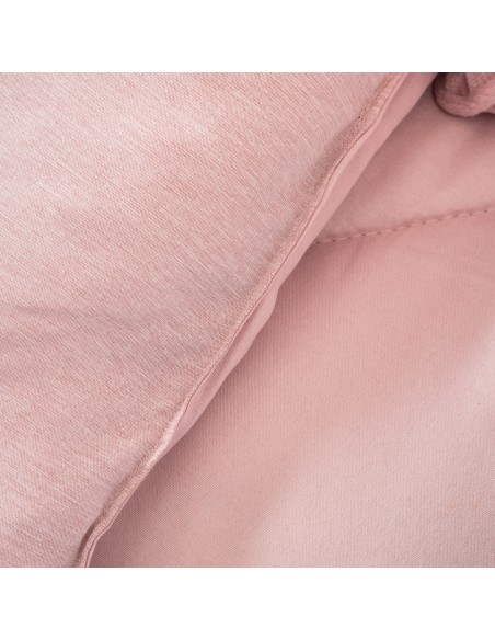 Trapunta effetto consumato tinta unita