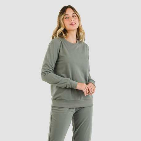 Felpa sportiva basic donna