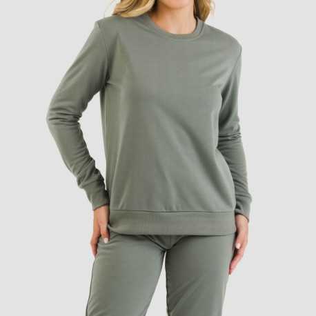 Felpa sportiva basic donna
