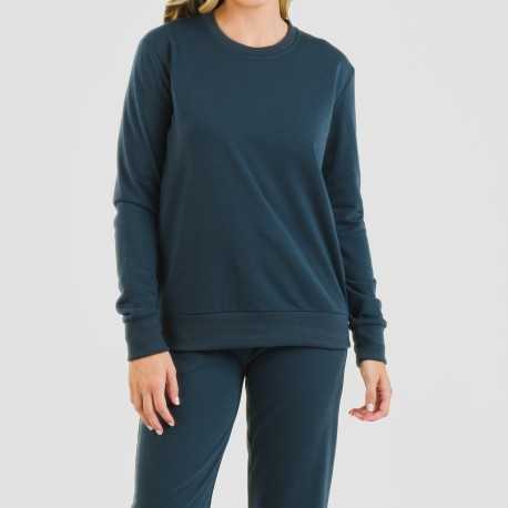 Felpa sportiva basic donna