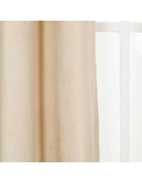 Tenda in pelle scamosciata tinta unita Tenda in pelle scamosciata tinta unita