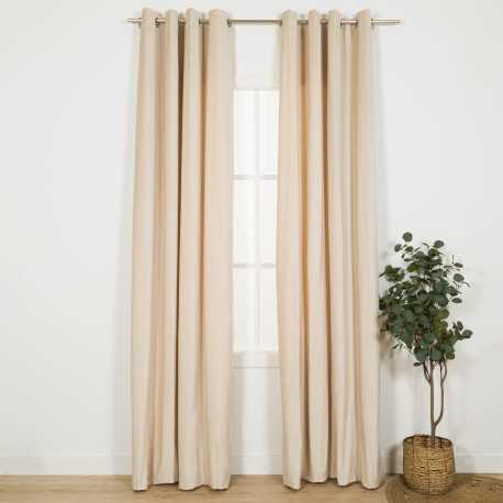 Tenda velluto cotone tinta unita