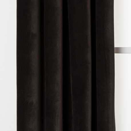 Tenda velluto cotone tinta unita