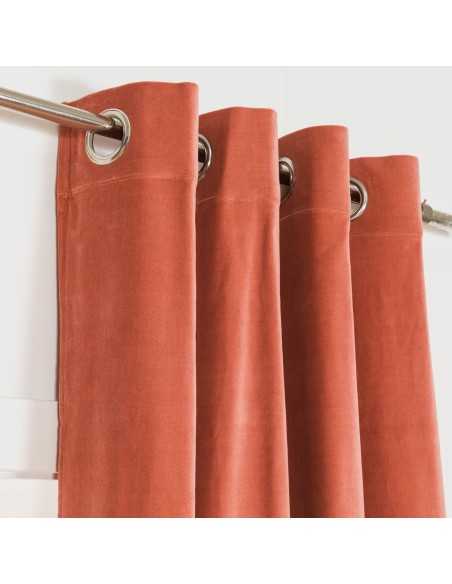 Tenda velluto cotone tinta unita Tenda velluto cotone tinta unita