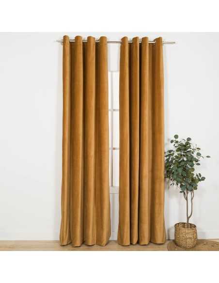 Tenda velluto cotone tinta unita Tenda velluto cotone tinta unita