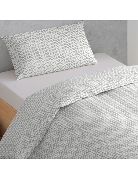 Copripiumino percalle Diana verde tiffany