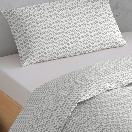 Copripiumino percalle Diana verde tiffany