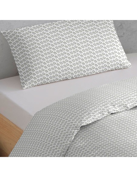 Copripiumino percalle Diana verde tiffany