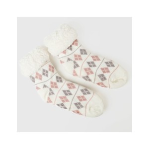 Calzini donna Casimira malva 2