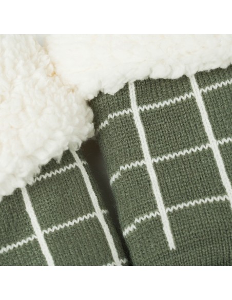 Calzini uomo Cuadro Pruden verde militare Calzini uomo Cuadro Pruden verde militare