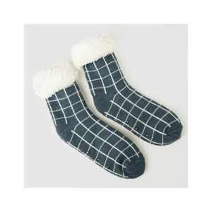 Calzini uomo Cuadro Pruden blu intenso 2