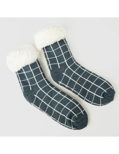 Calzini uomo Cuadro Pruden blu intenso Calzini uomo Cuadro Pruden blu intenso