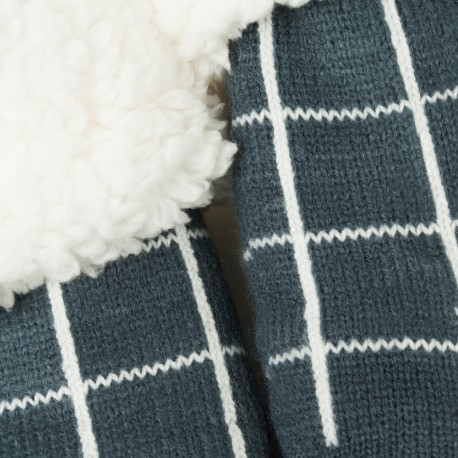 Calzini uomo Cuadro Pruden blu intenso