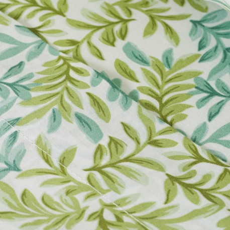 Set di lenzuola cotone Zafra verde