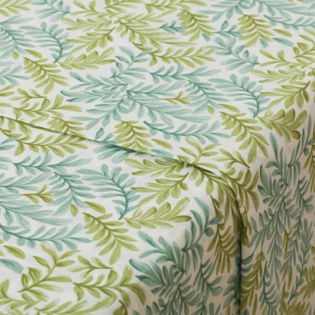 Set di lenzuola cotone Zafra verde