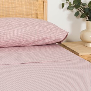 Set di lenzuola cotone Sassy malva