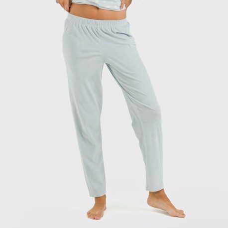 Pigiama velluto Nemo celeste