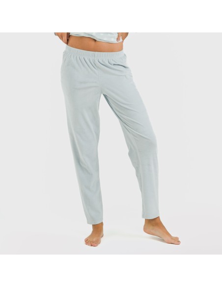 Pigiama velluto Nemo celeste Pigiama velluto Nemo celeste