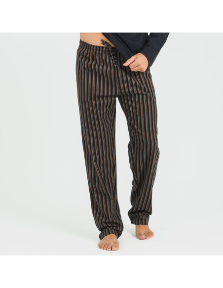 Pigiama uomo flanella Raya Vermont blu navy Pigiama uomo flanella Raya Vermont blu navy