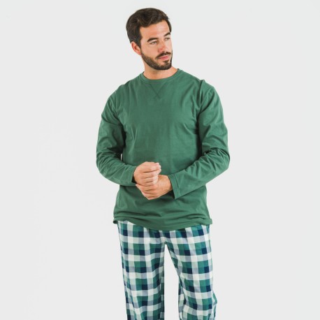 Pigiama in flanella uomo hot sale