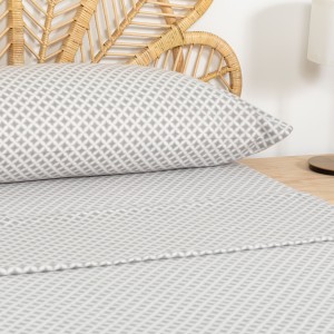 Set di lenzuola termiche Ohio grigio perla