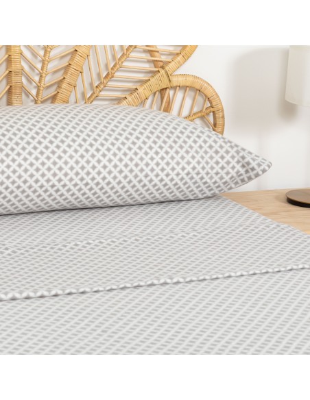 Set di lenzuola termiche Ohio grigio perla