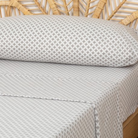 Set di lenzuola termiche Ohio grigio perla