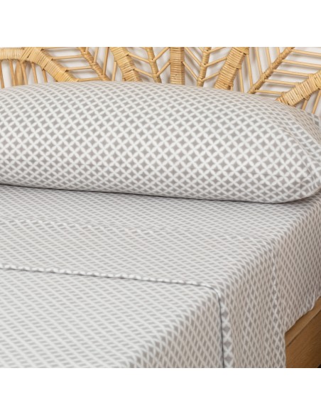 Set di lenzuola termiche Ohio grigio perla