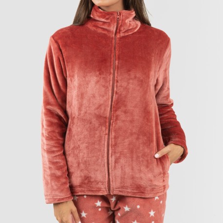 Felpa velluto coral