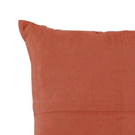 Cuscino quadrato scamosciato - federa + imbottitura