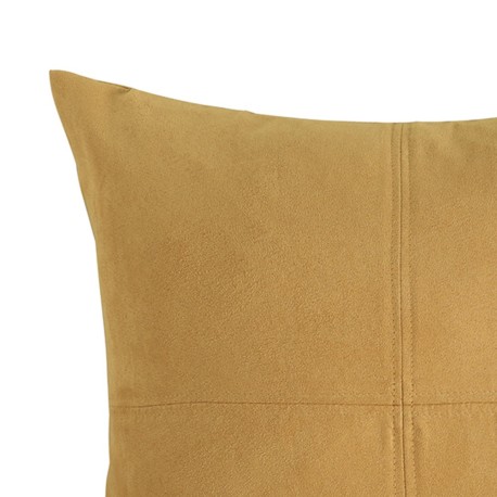 Cuscino quadrato scamosciato - federa + imbottitura