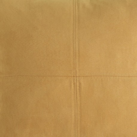 Cuscino quadrato scamosciato - federa + imbottitura